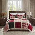 Woolrich Woolrich WR14-1725 Huntington Quilt Mini Set - Red; King And Cal King WR14-1725